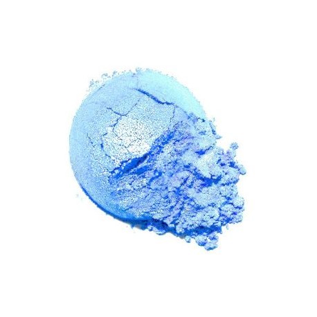 Mica Mineral Azul Perlado